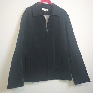 Wilke-Rodriguez Black Light Zip-up jacket.